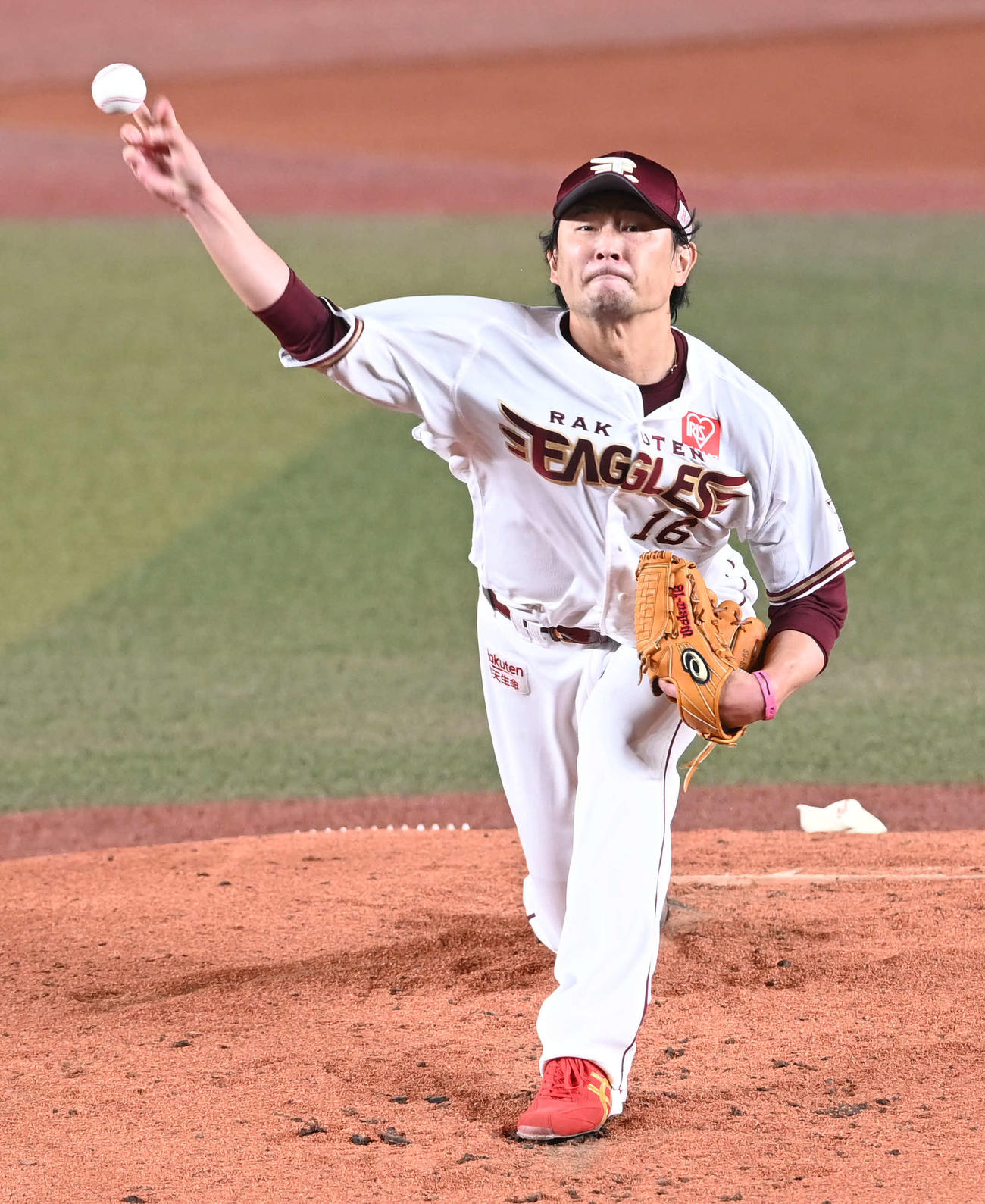 楽天涌井秀章（2020年10月14日撮影）