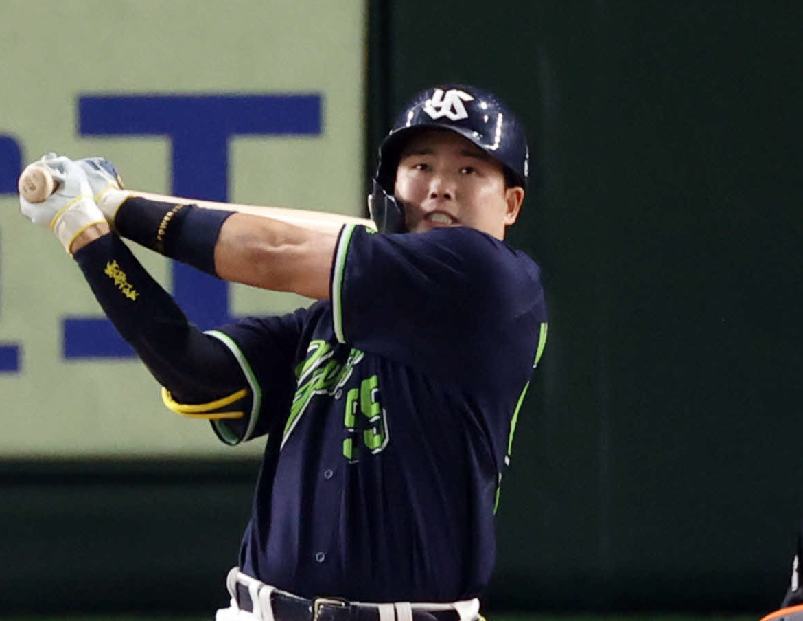 ヤクルト村上宗隆（2020年11月7日撮影）