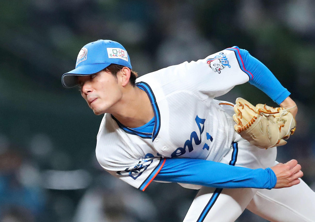 西武今井達也（2020年10月8日撮影）