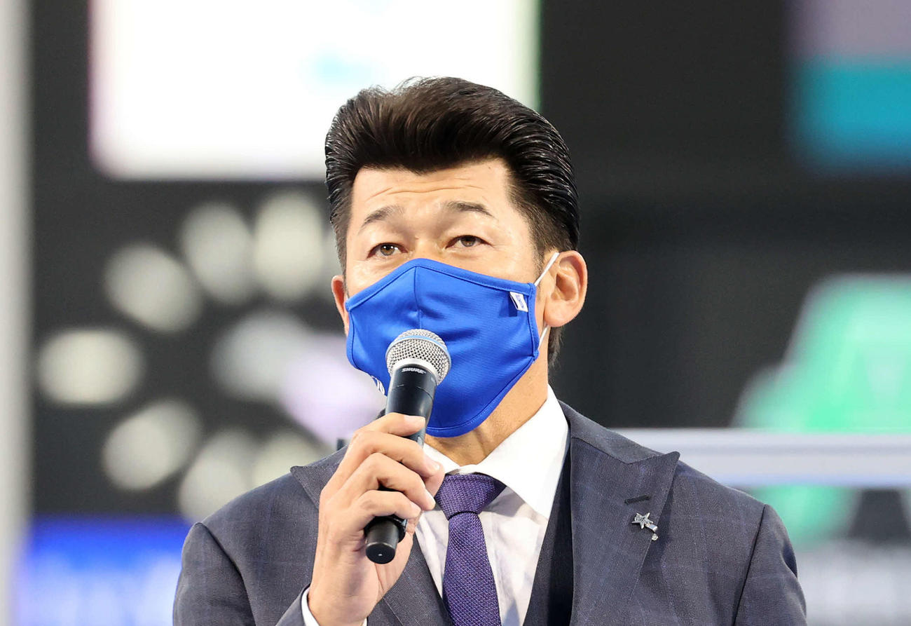 DeNA三浦大輔監督（2020年12月6日撮影）