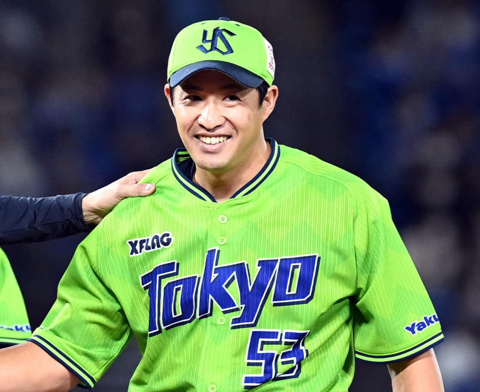 元ヤクルトの五十嵐亮太氏（2020年10月25日撮影）
