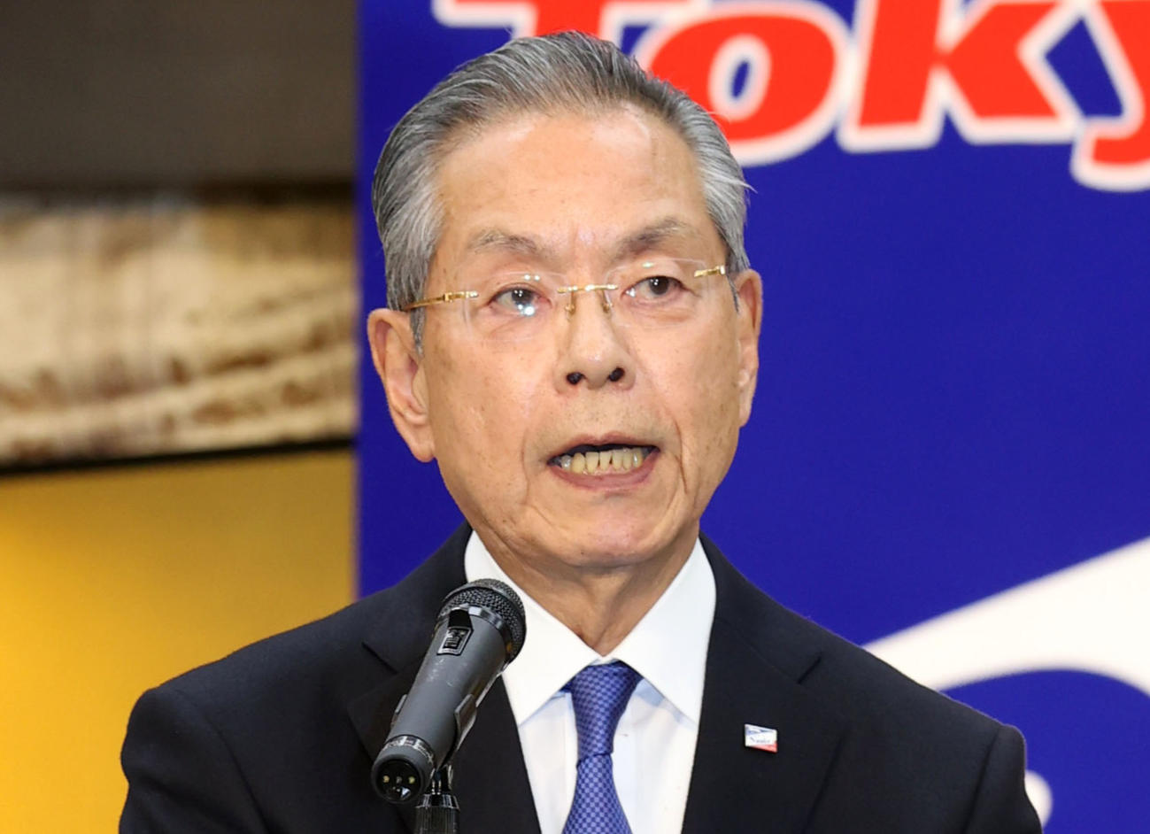 ヤクルト衣笠球団社長（2020年12月1日撮影）
