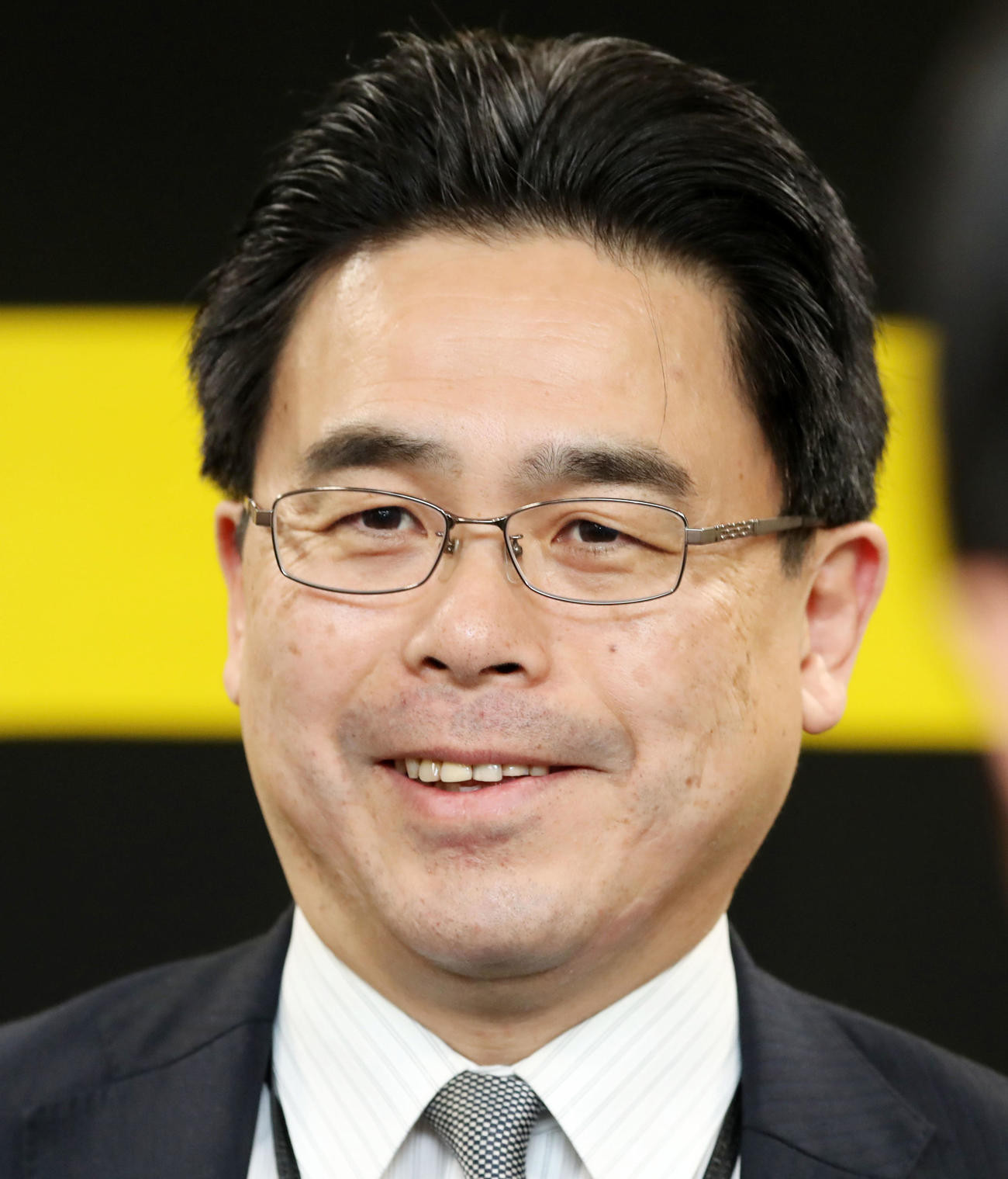 阪神の谷本修球団副社長（2019年12月27日撮影）