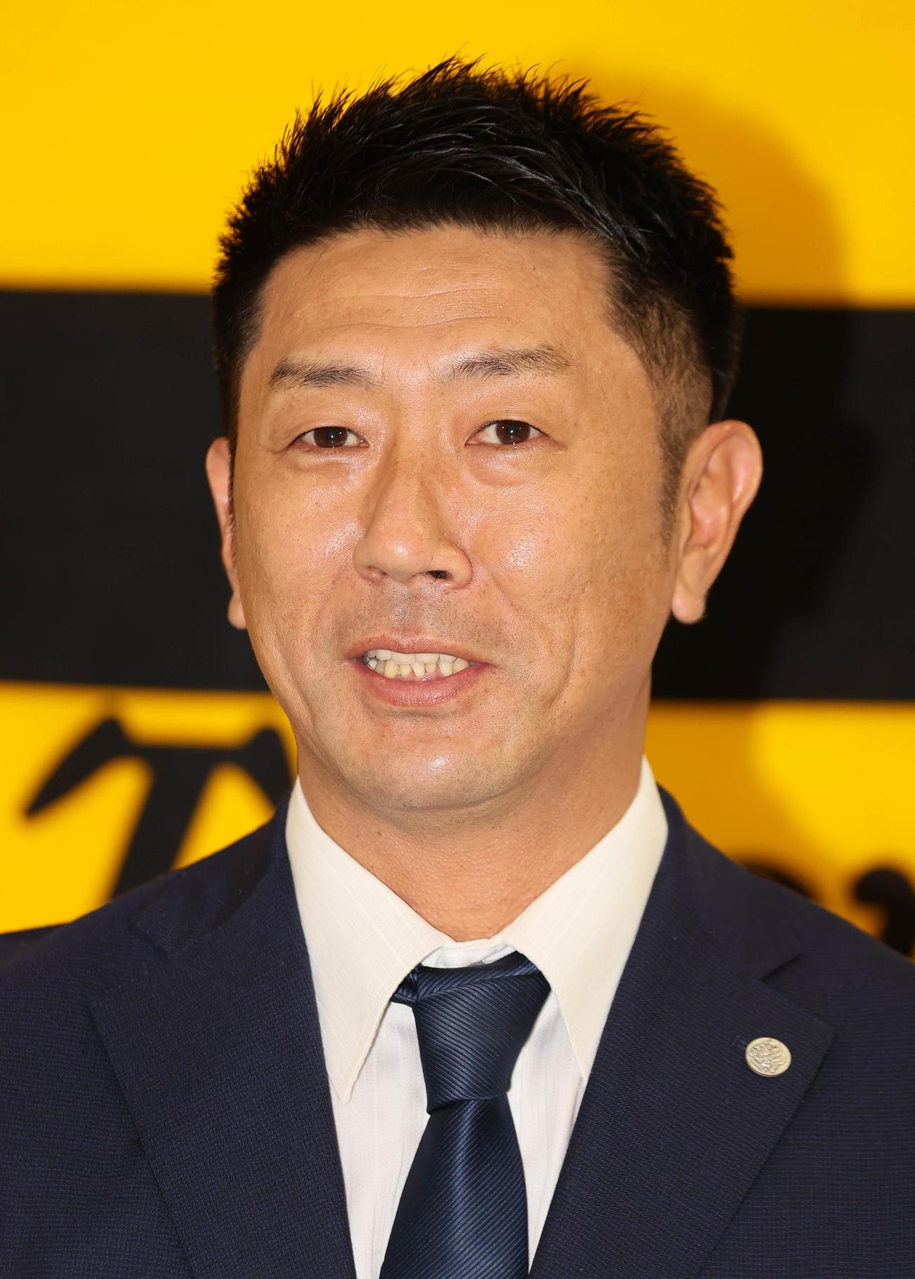 来季から2軍内野守備走塁コーチを務める田中秀太前スカウト（2020年11月13日）