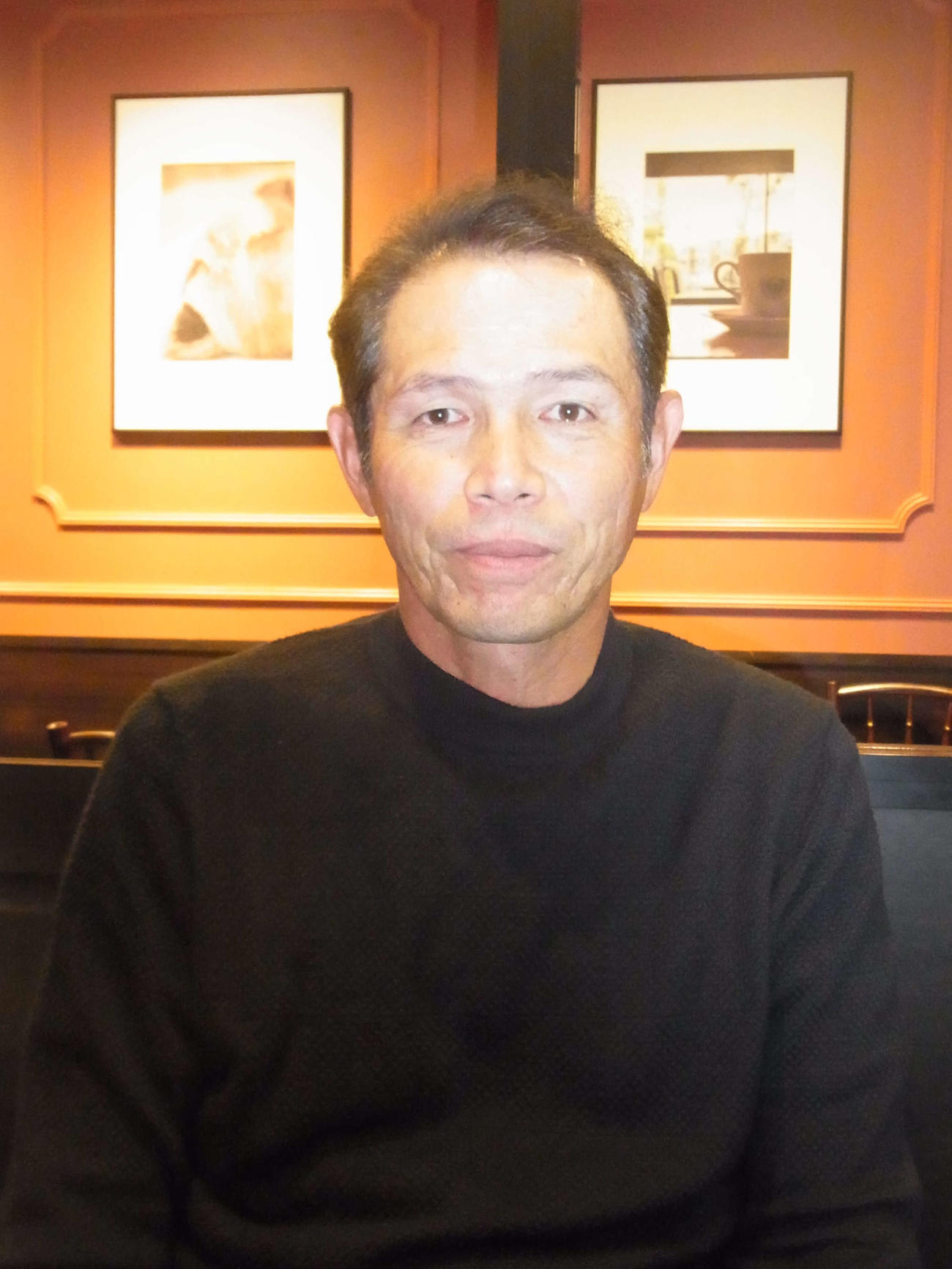 オリックス時代に1試合19奪三振の日本記録を作った野田浩司氏（撮影・堀まどか）