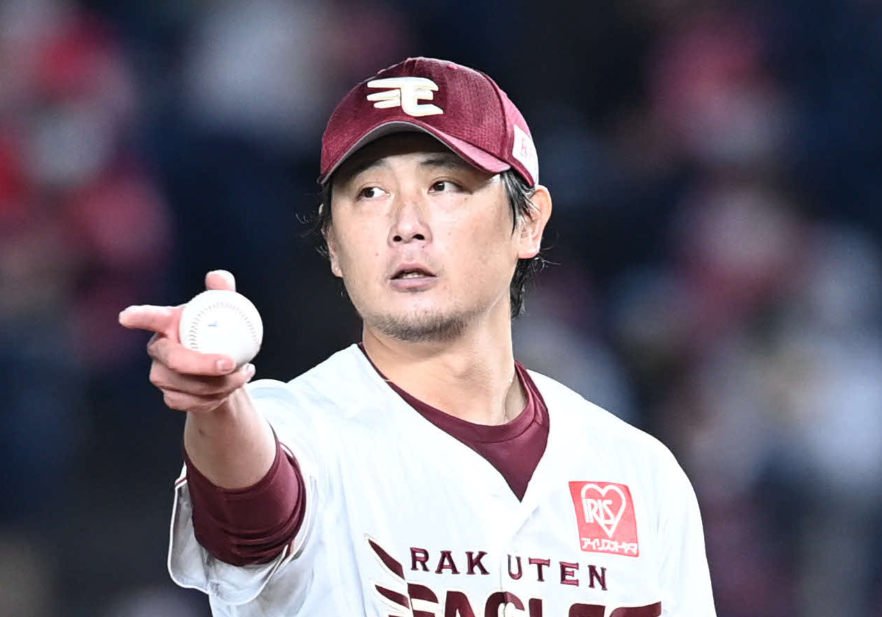 楽天涌井秀章（2020年10月14日撮影）