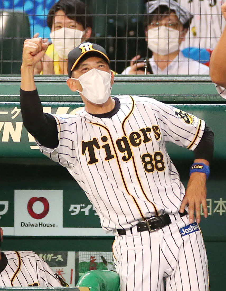 ファンアンケートで高い支持率を得た矢野監督