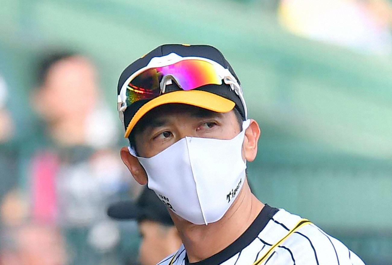 阪神矢野燿大監督（2020年9月13日撮影）