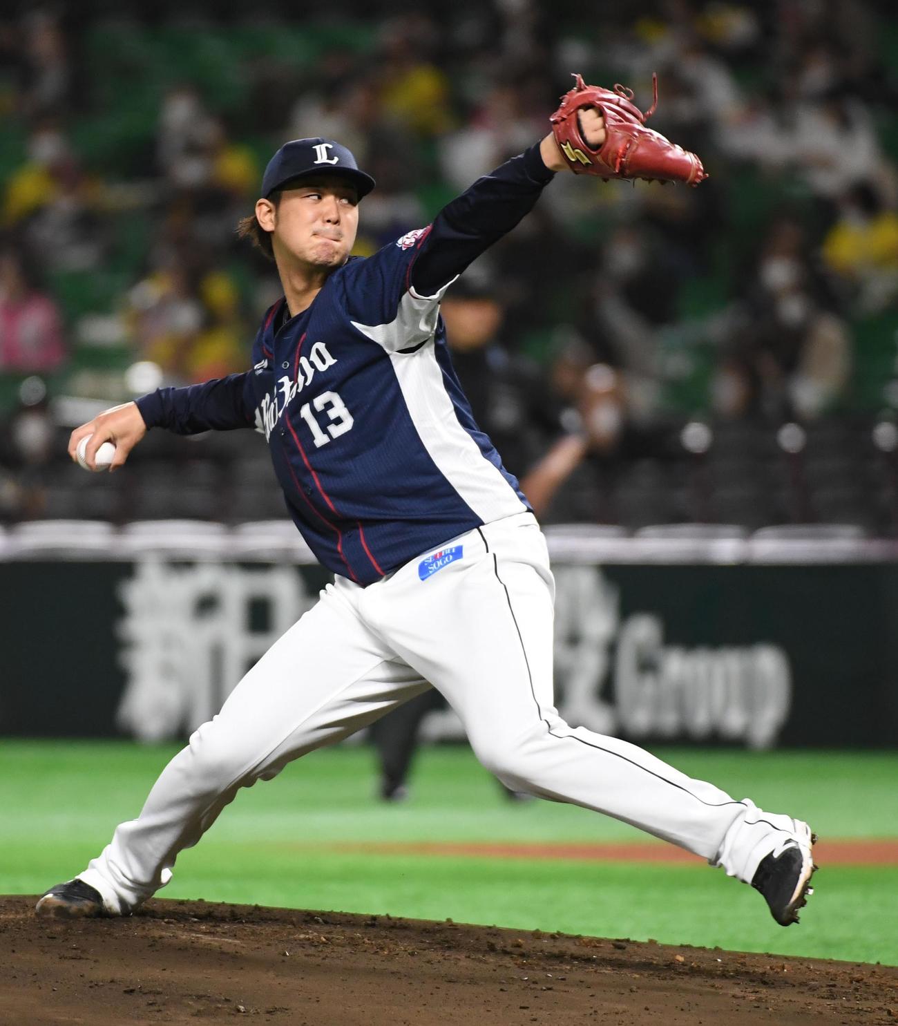 西武高橋光成（20年11月9日撮影）