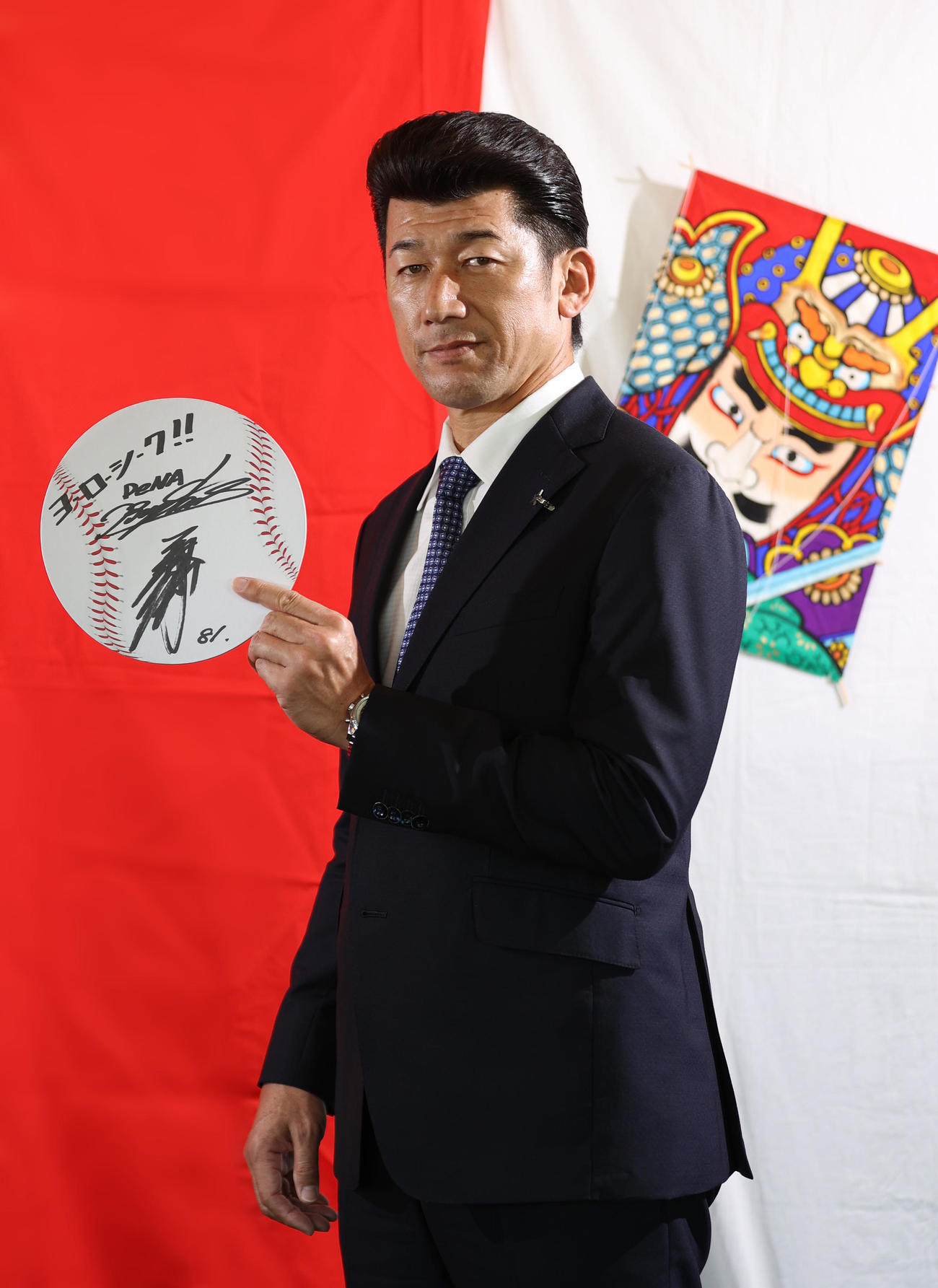 2021年の飛躍を誓うDeNA三浦監督（撮影・河野匠）
