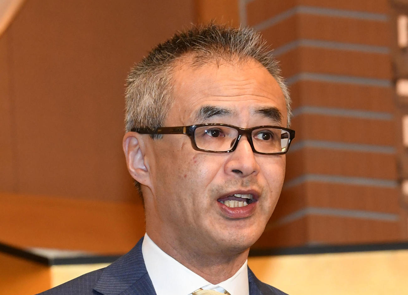 オリックス湊球団社長（2020年12月19日撮影）