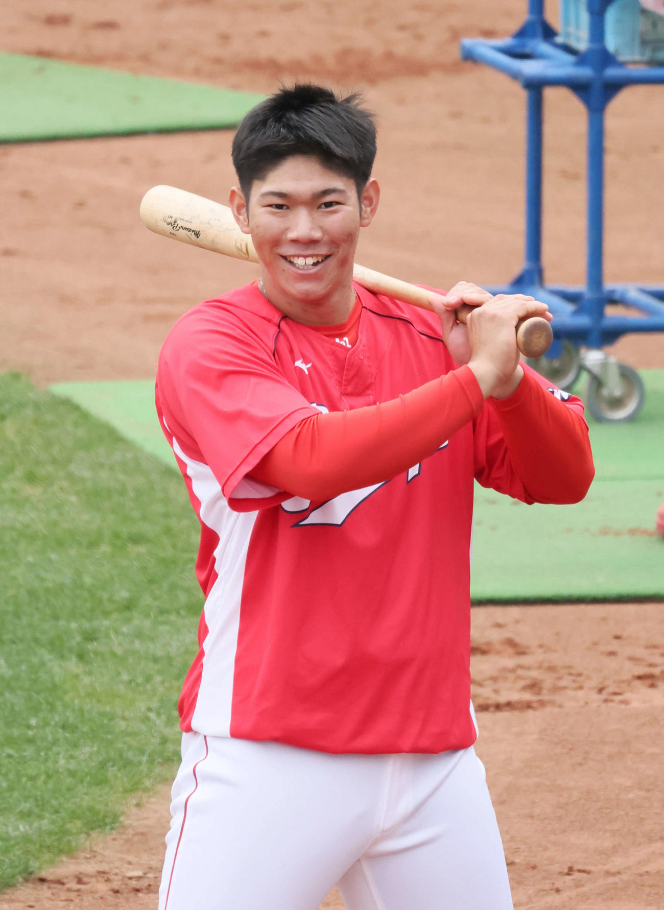 広島坂倉将吾（2020年11月23日撮影）