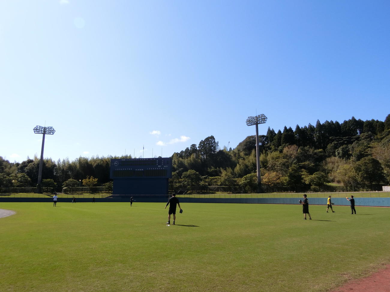 宮崎・アイビースタジアム（2019年10月25撮影）