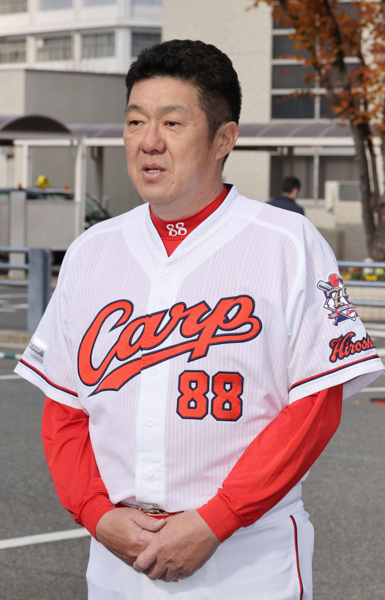広島佐々岡監督（2020年12月16日撮影）