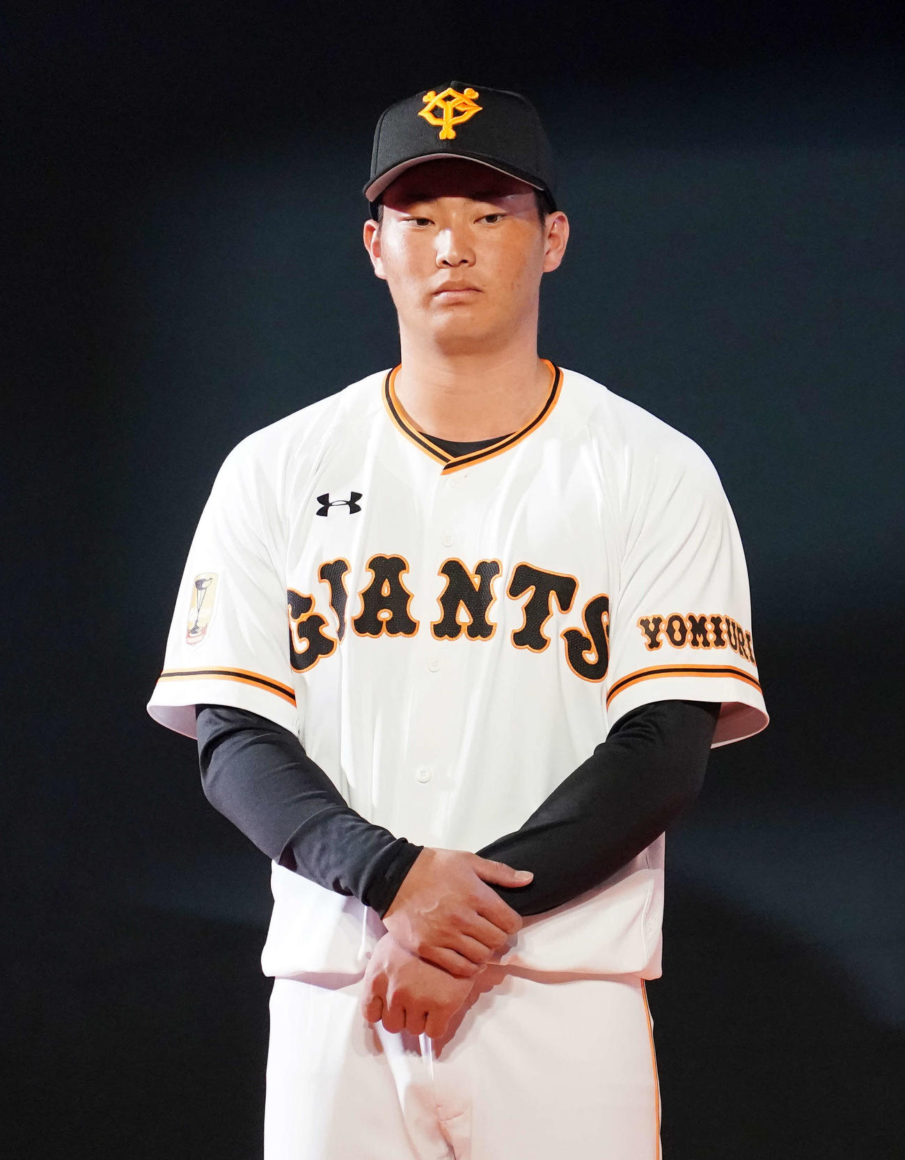 巨人ドラフト7位の萩原哲（2020年12月11日撮影）