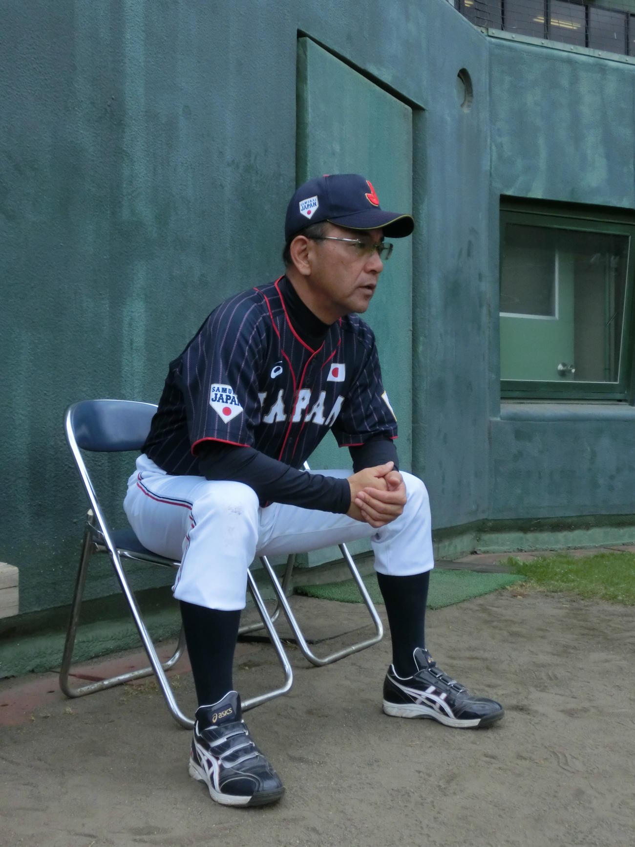 木戸ヘッドコーチ（2018年4月14日撮影）