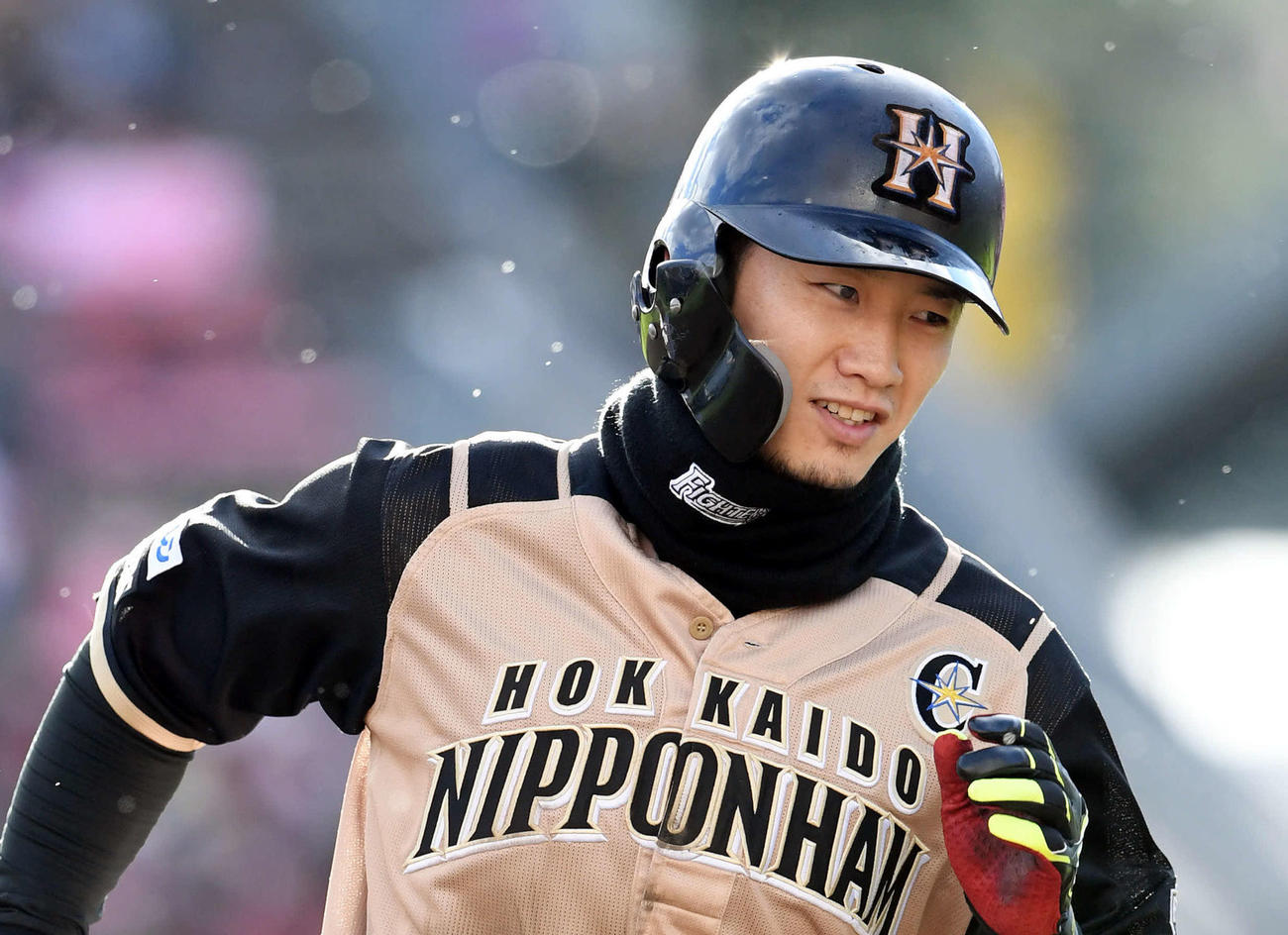 西川遥輝（2020年10月24日撮影）