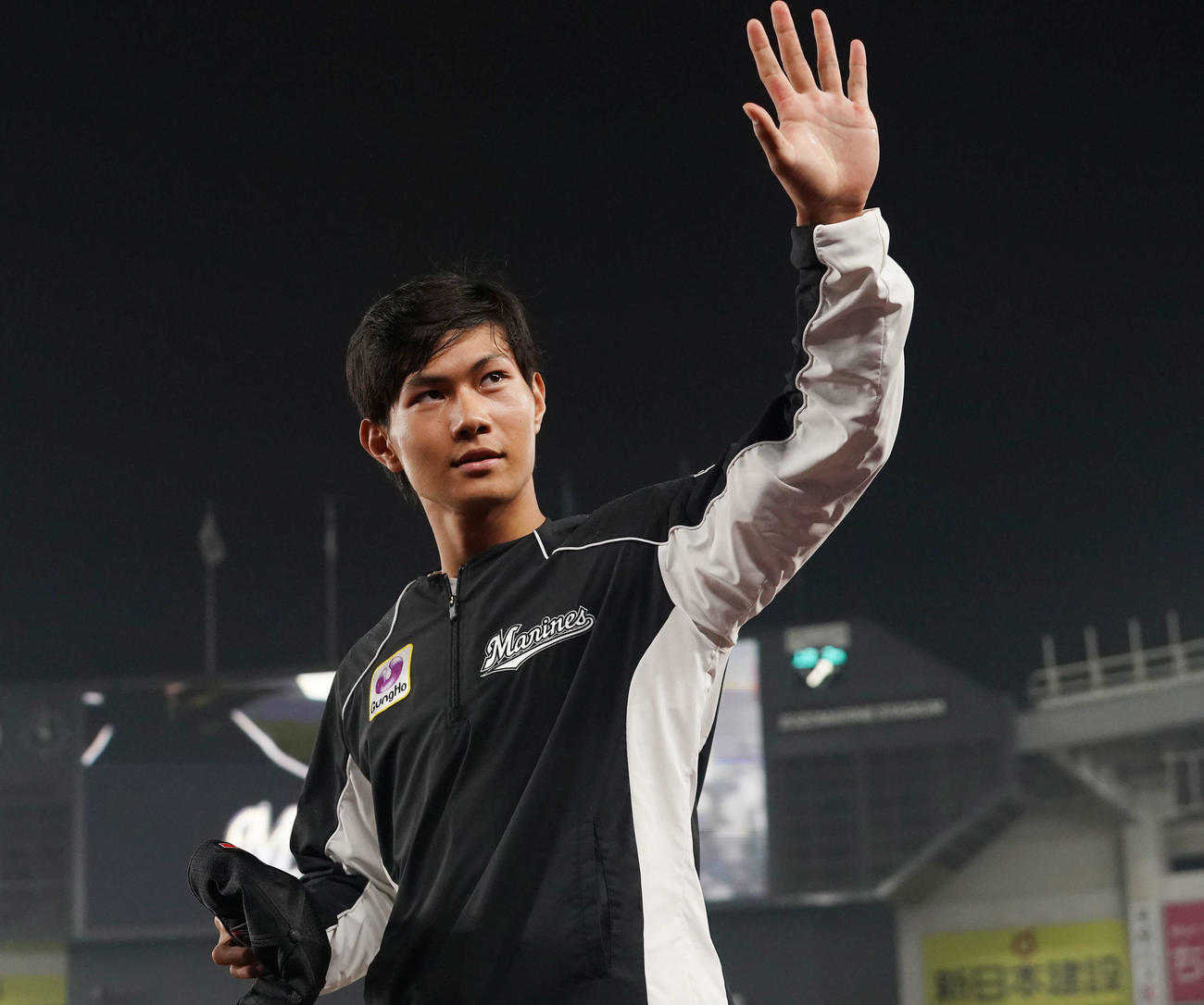 ロッテ藤原（20年11月7日撮影）