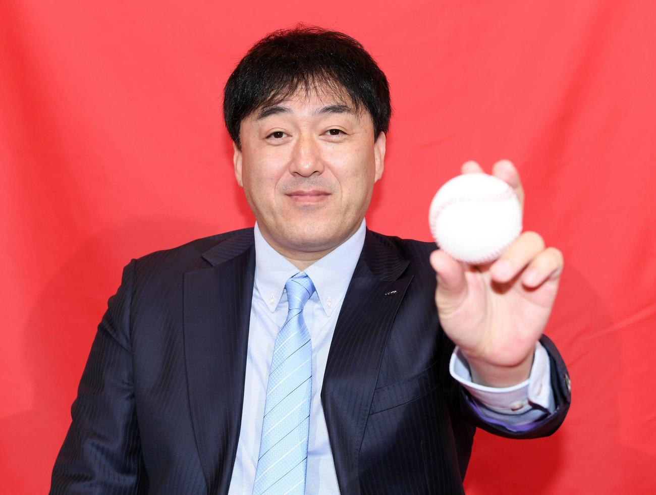 楽天石井GM兼任監督（20年12月25日撮影）