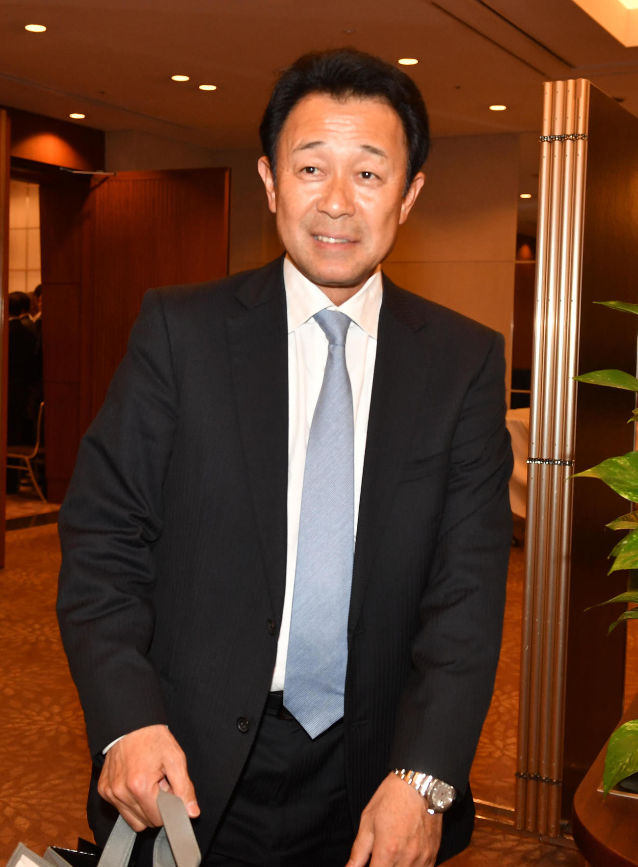 川相昌弘氏（2018年12月1日撮影）