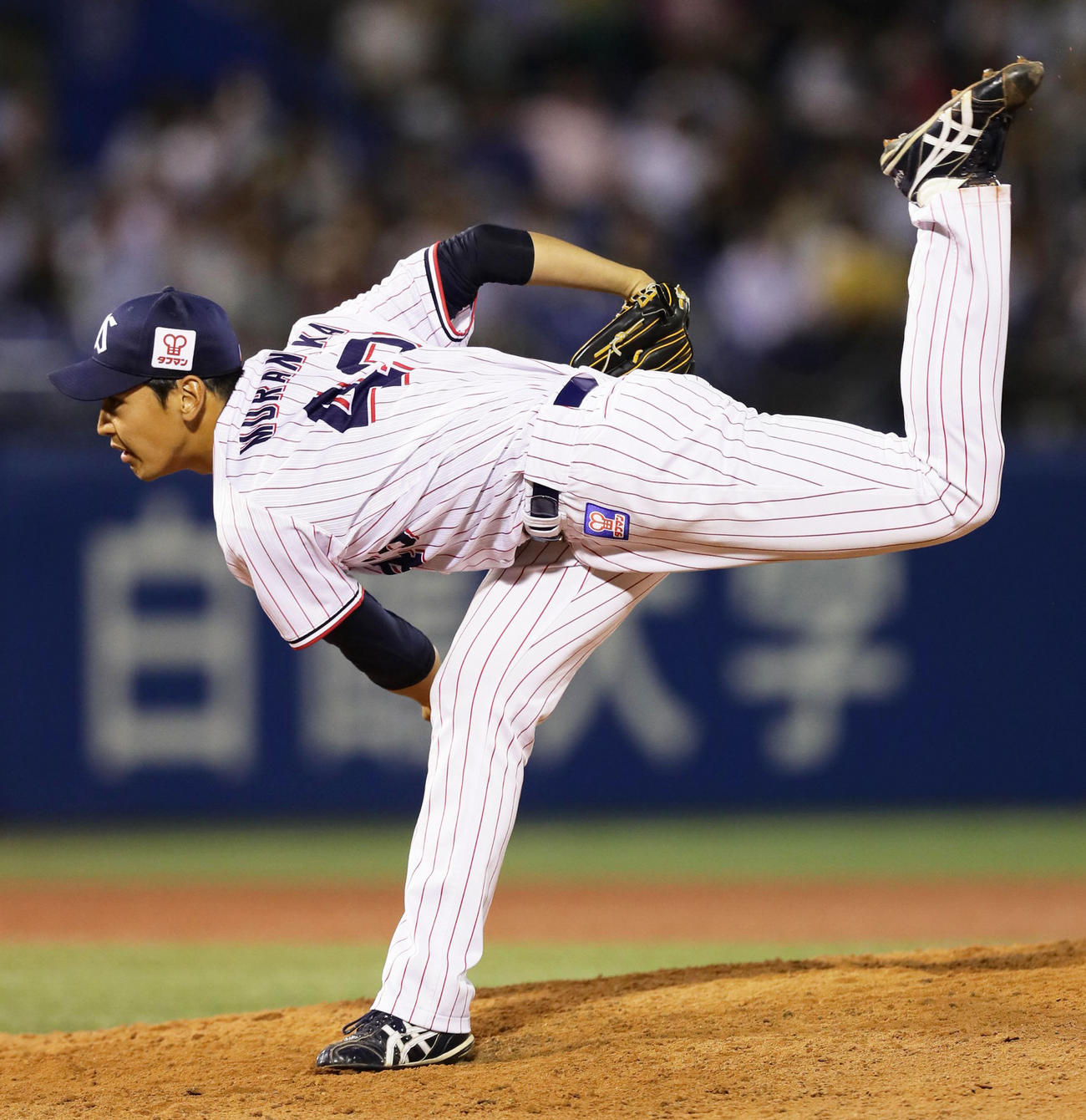 ヤクルト村中恭兵（2018年6月5日撮影）
