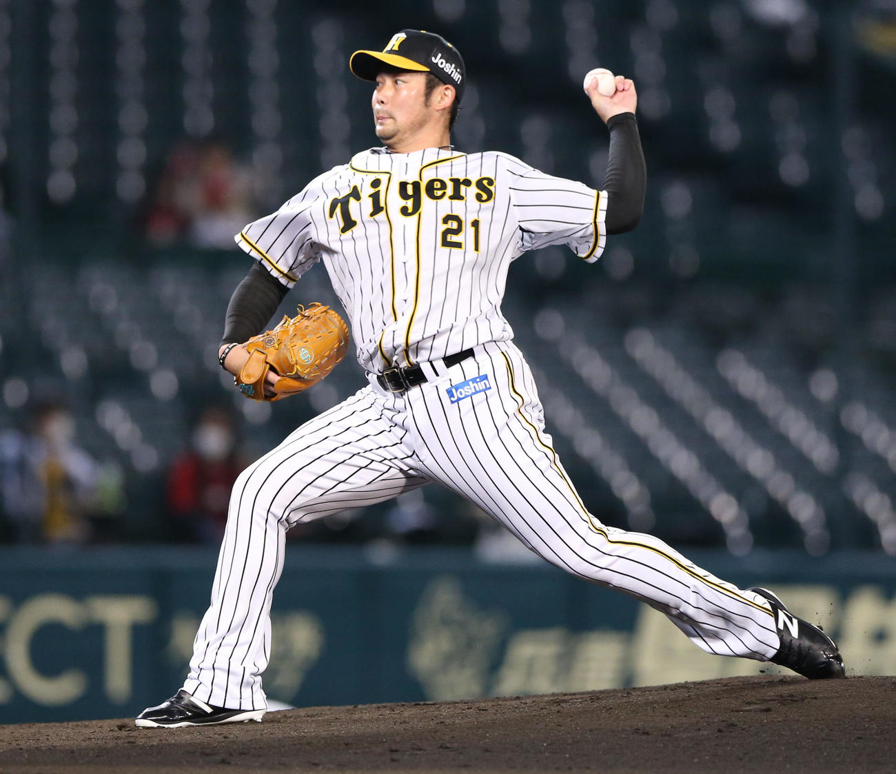 阪神岩田稔（2020年10月22日撮影）