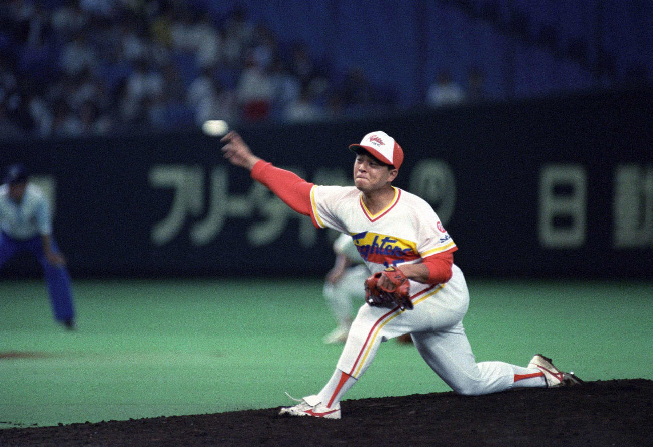 武田一浩が88～91年まで15番を背負った