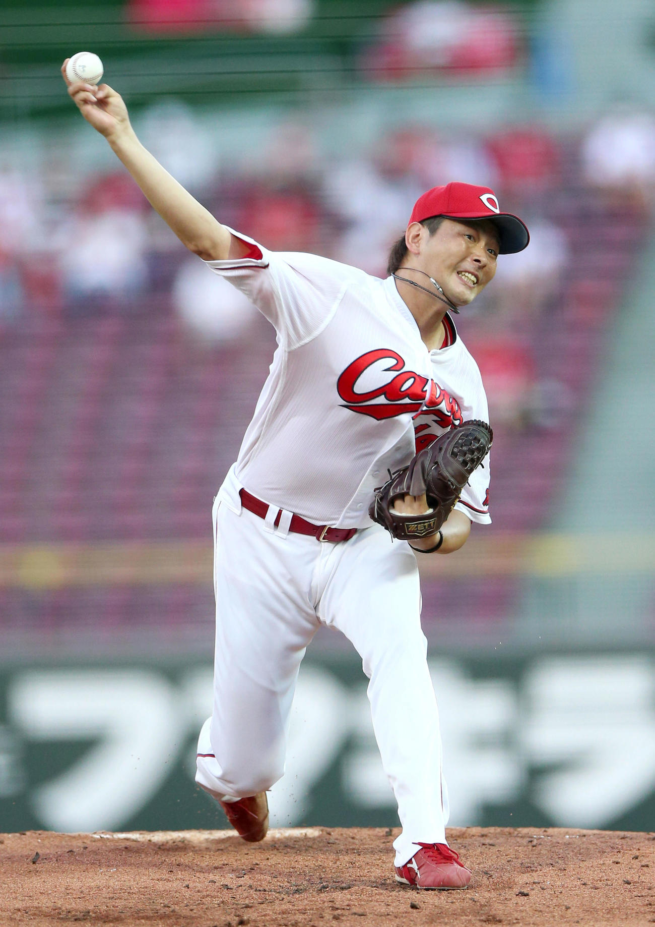 広島大瀬良（2020年8月29日撮影）