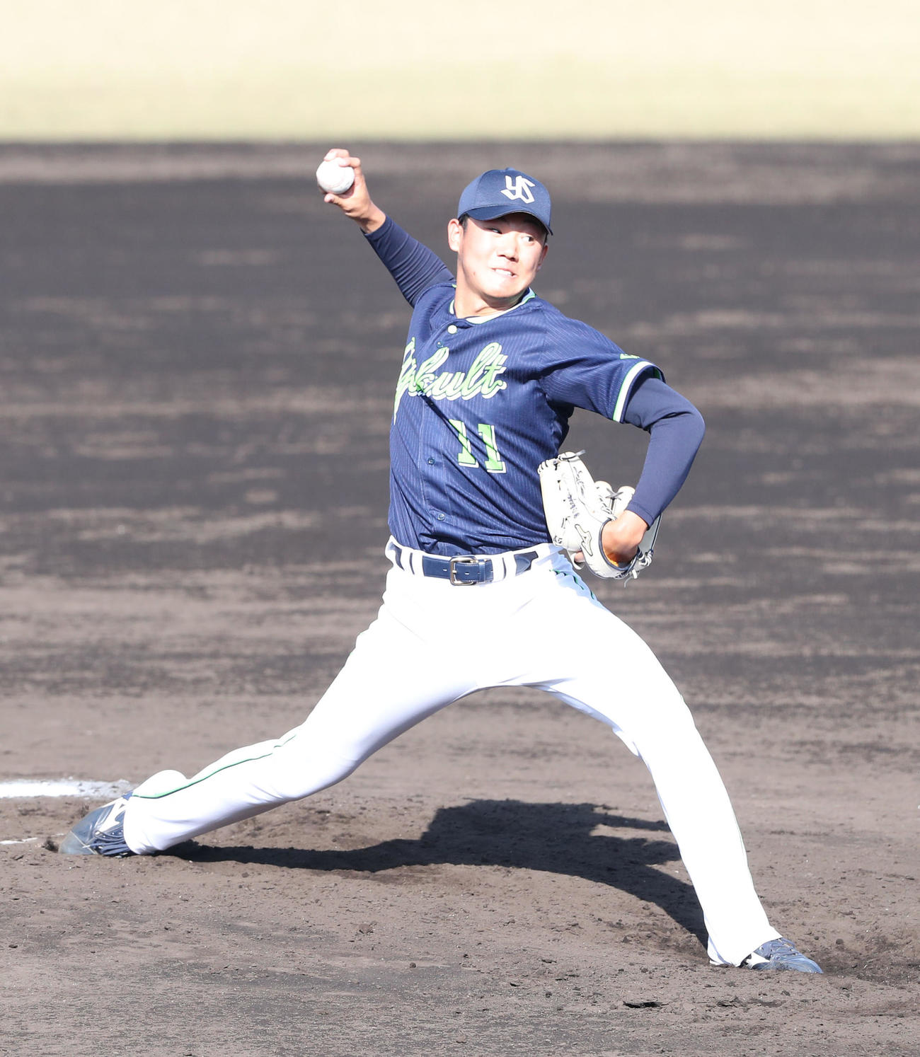 ヤクルト奥川（2020年11月27日撮影）