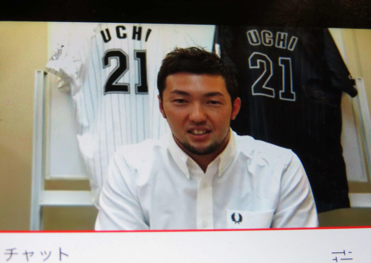 元ロッテの内竜也氏が自身のYouTubeでファンに引退報告をした