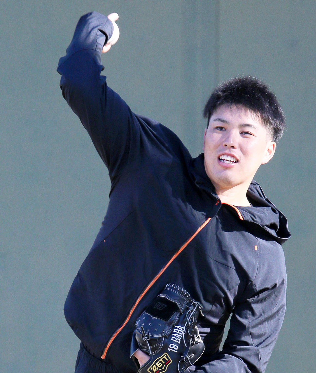 阪神馬場皐輔（2020年12月4日撮影）