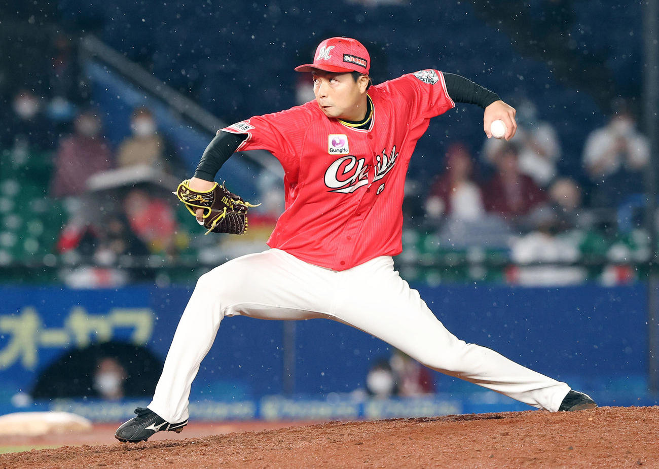 ロッテからFA権行使を表明した松永昂大（2020年7月28日撮影）
