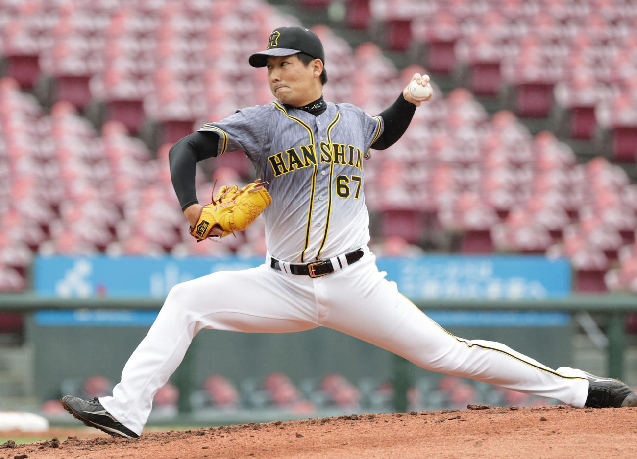 阪神の岩崎優（2020年7月4日撮影）