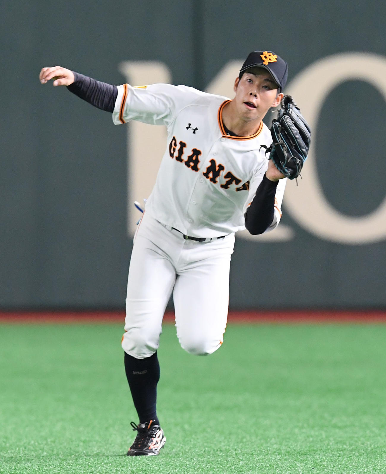 巨人松原聖弥（2020年8月15日撮影）