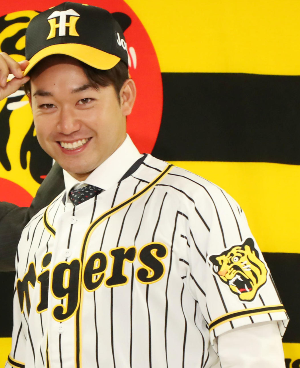 阪神山本泰寛（2020年12月10日撮影）