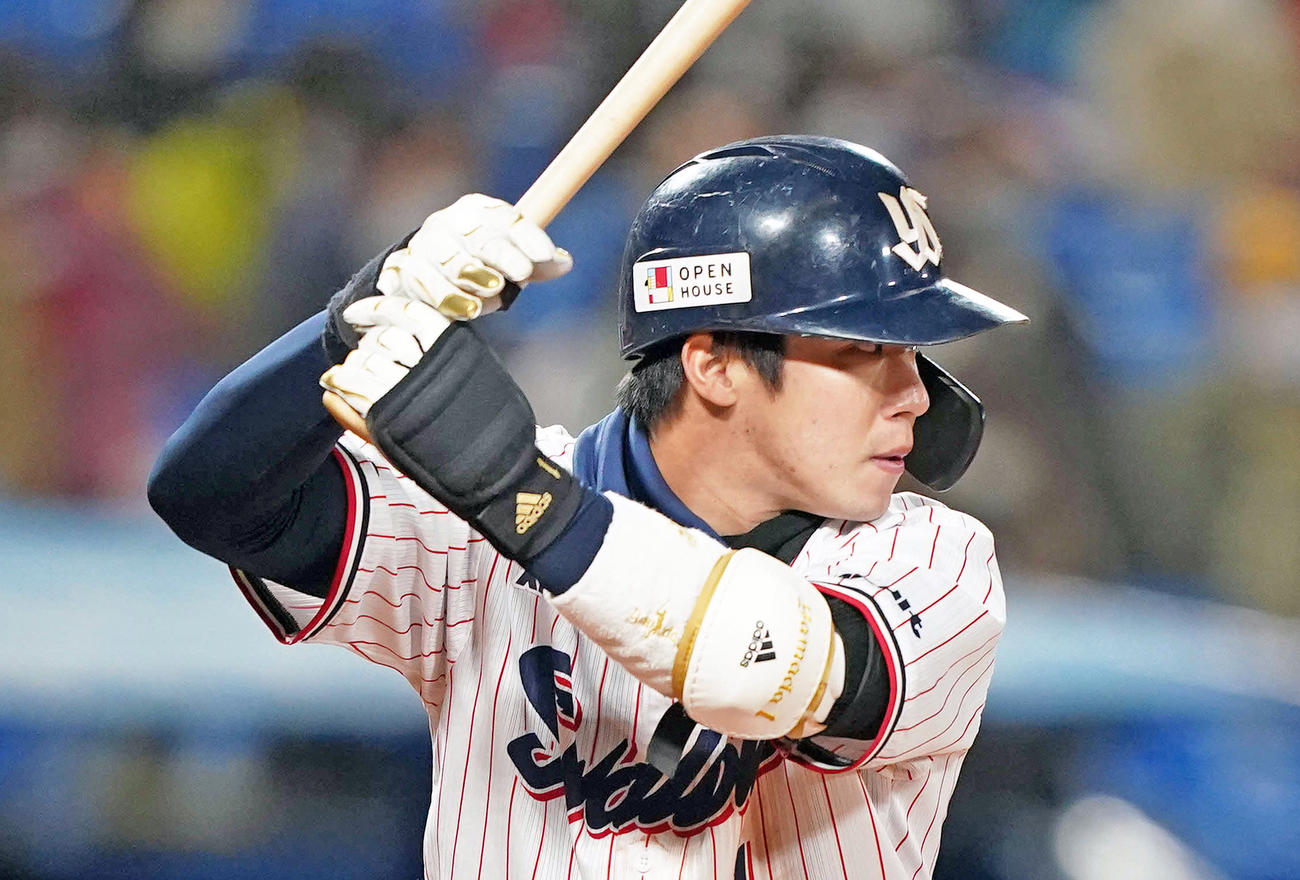 ヤクルト山田哲人（2020年11月10日撮影）
