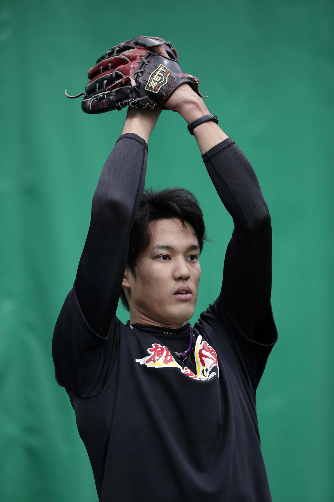 阪神藤浪ブルペン 一番乗り 豪快ワインドアップ プロ野球写真ニュース 日刊スポーツ