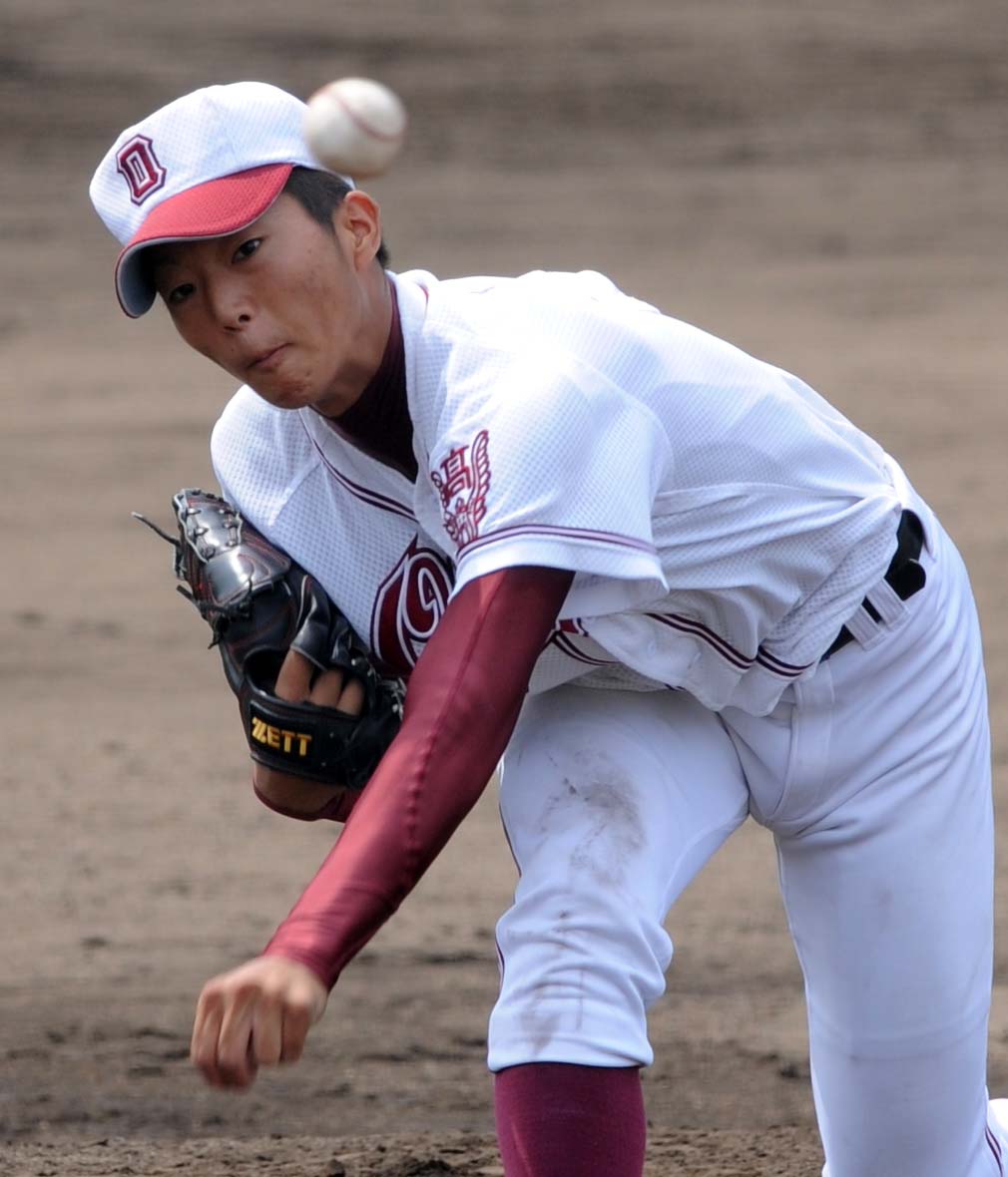 福岡大大濠時代の川原弘之（2009年7月7日）