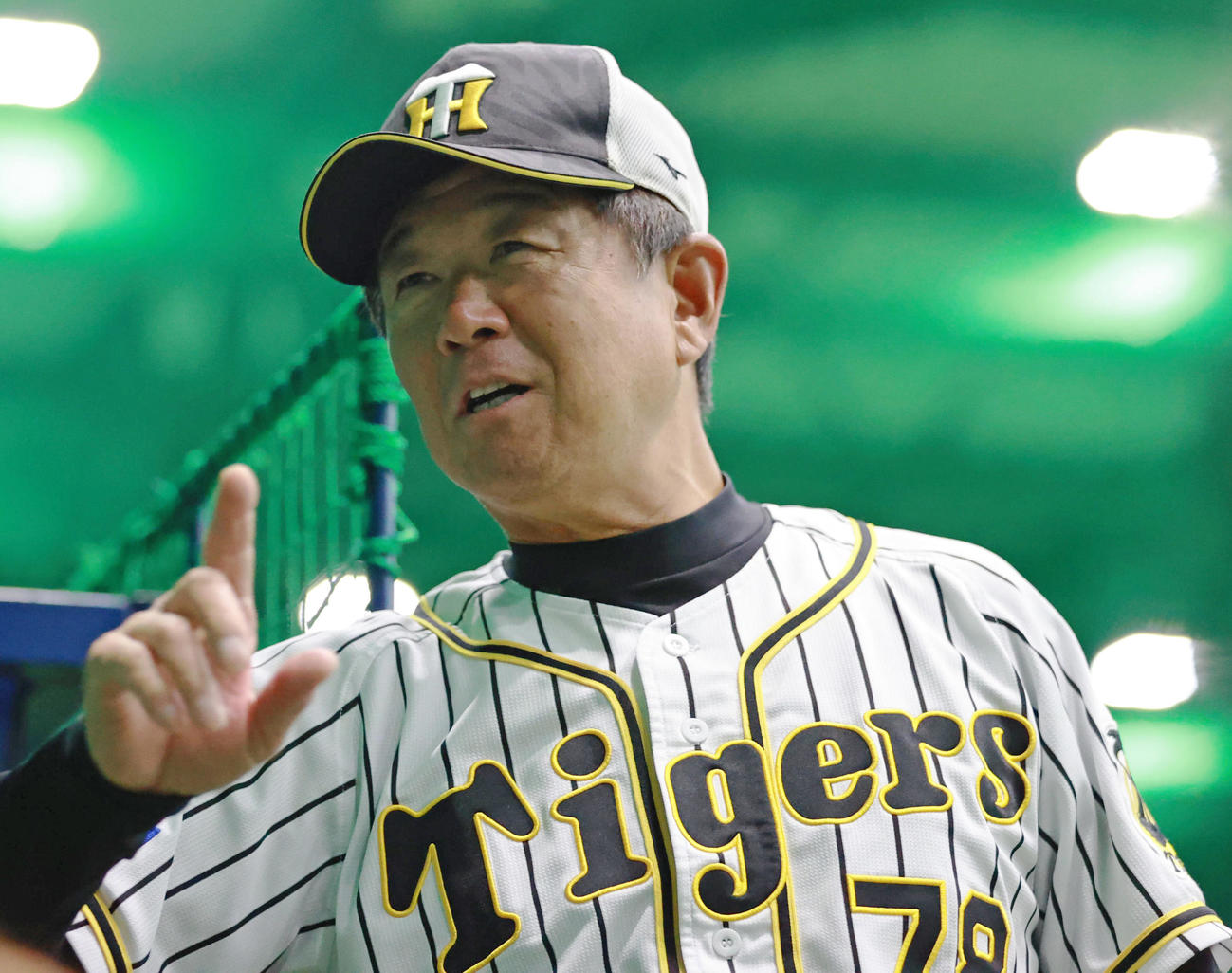 平田勝男2軍監督（2020年7月25日撮影）