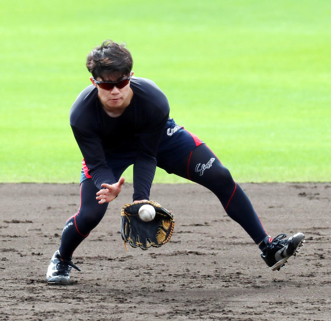 阪神中野拓夢（2021年1月30日撮影）