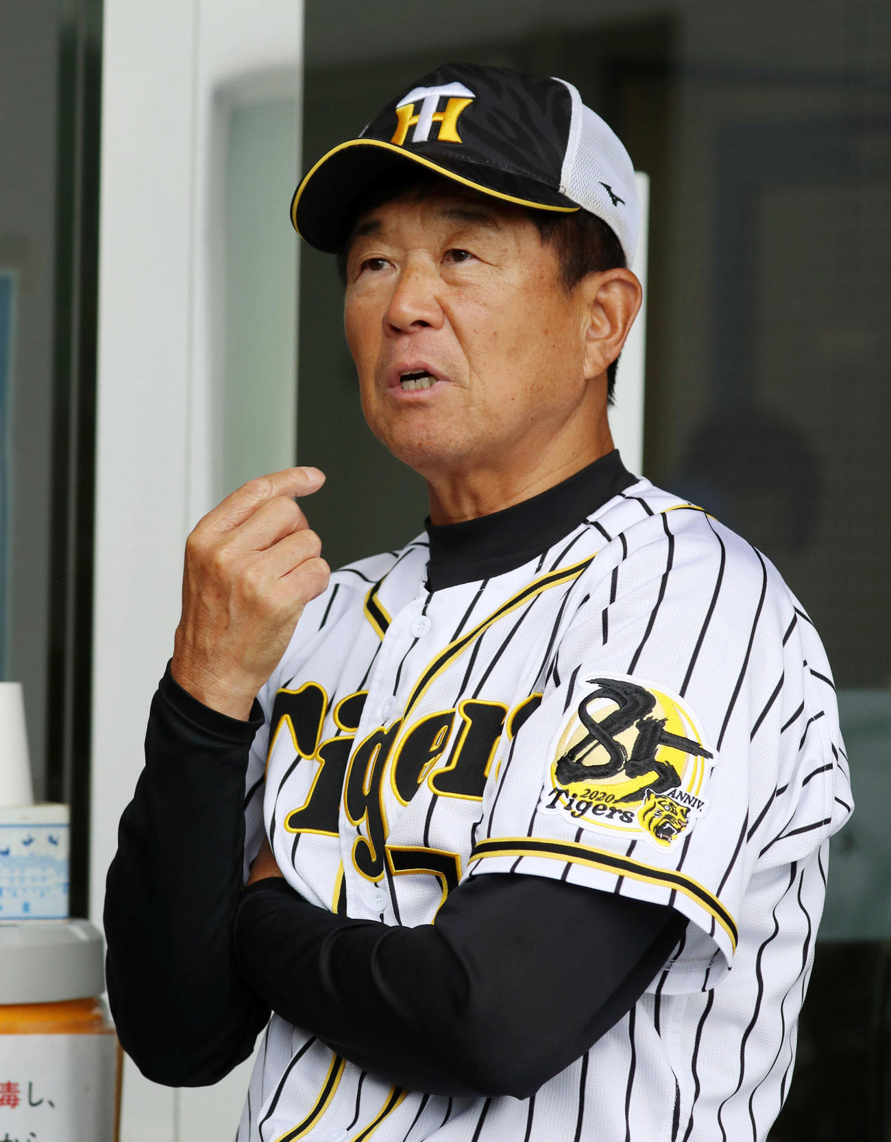 平田勝男2軍監督（2020年7月10日撮影）