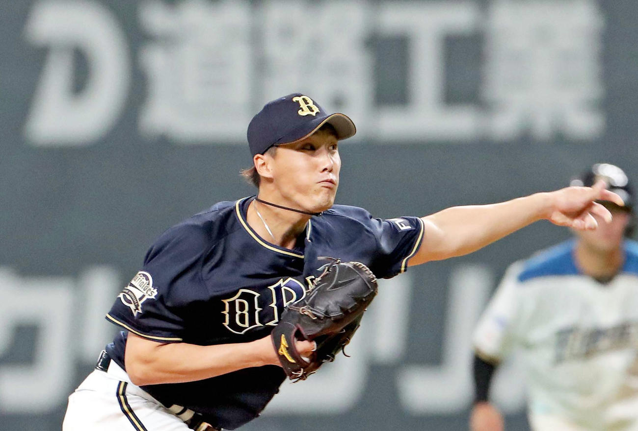 オリックス斎藤綱記（2020年7月31日撮影）