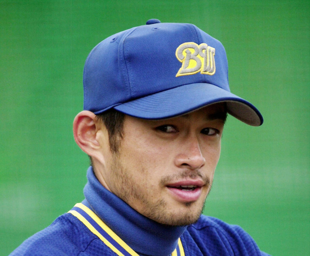 オリックス時代のイチロー氏（2000年2月26日撮影）