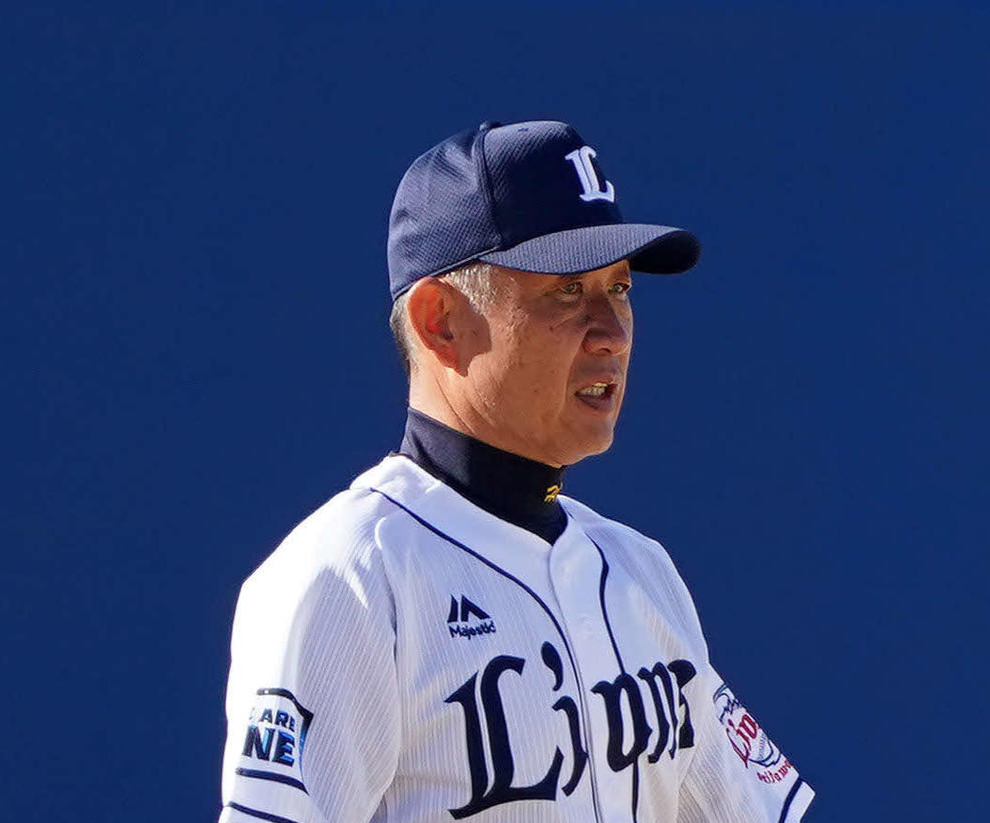 西武辻発彦監督（2021年2月3日）