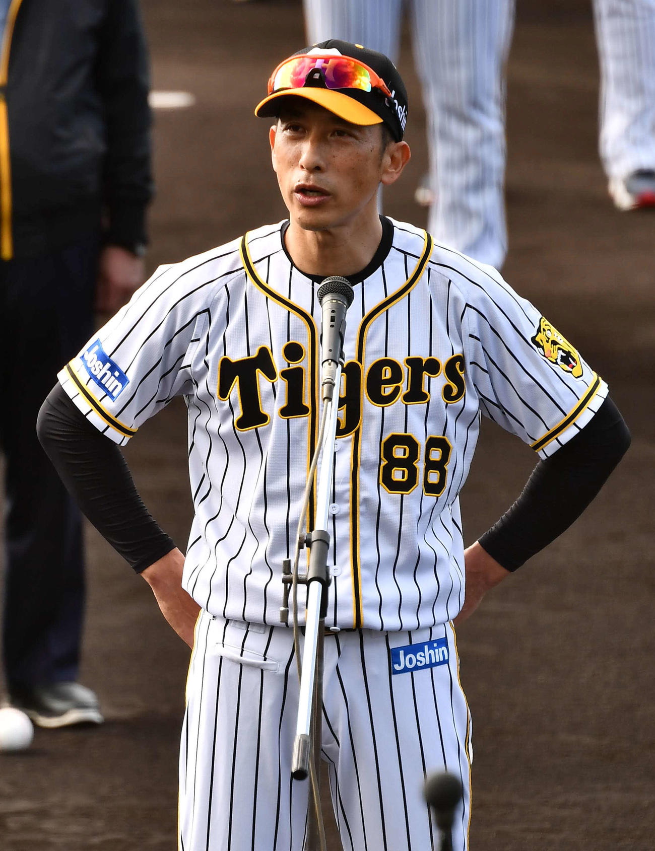阪神矢野監督（2021年2月1日撮影）
