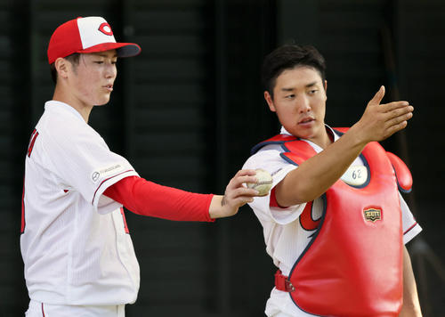 広島森下、マエケン直伝の宝刀は完成度「0%です」 - プロ野球 : 日刊