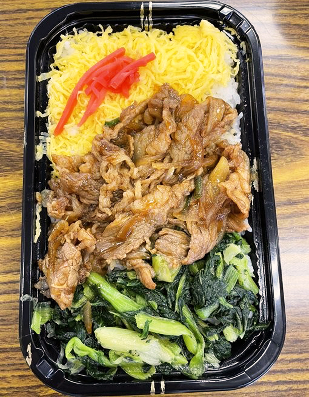 「できたてや」三色弁当