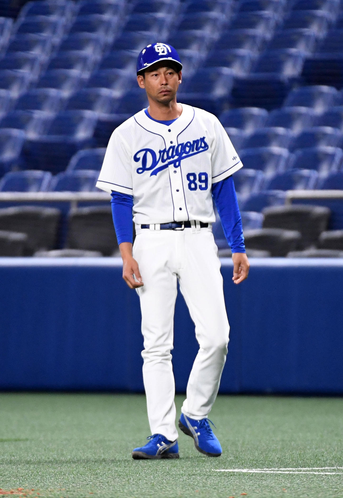 中日英智コーチ（2020年3月14日）