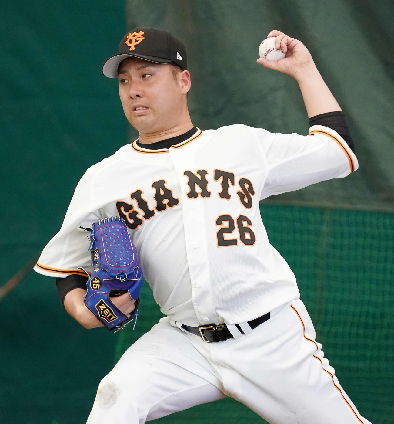 巨人今村信貴（2021年2月6日撮影）