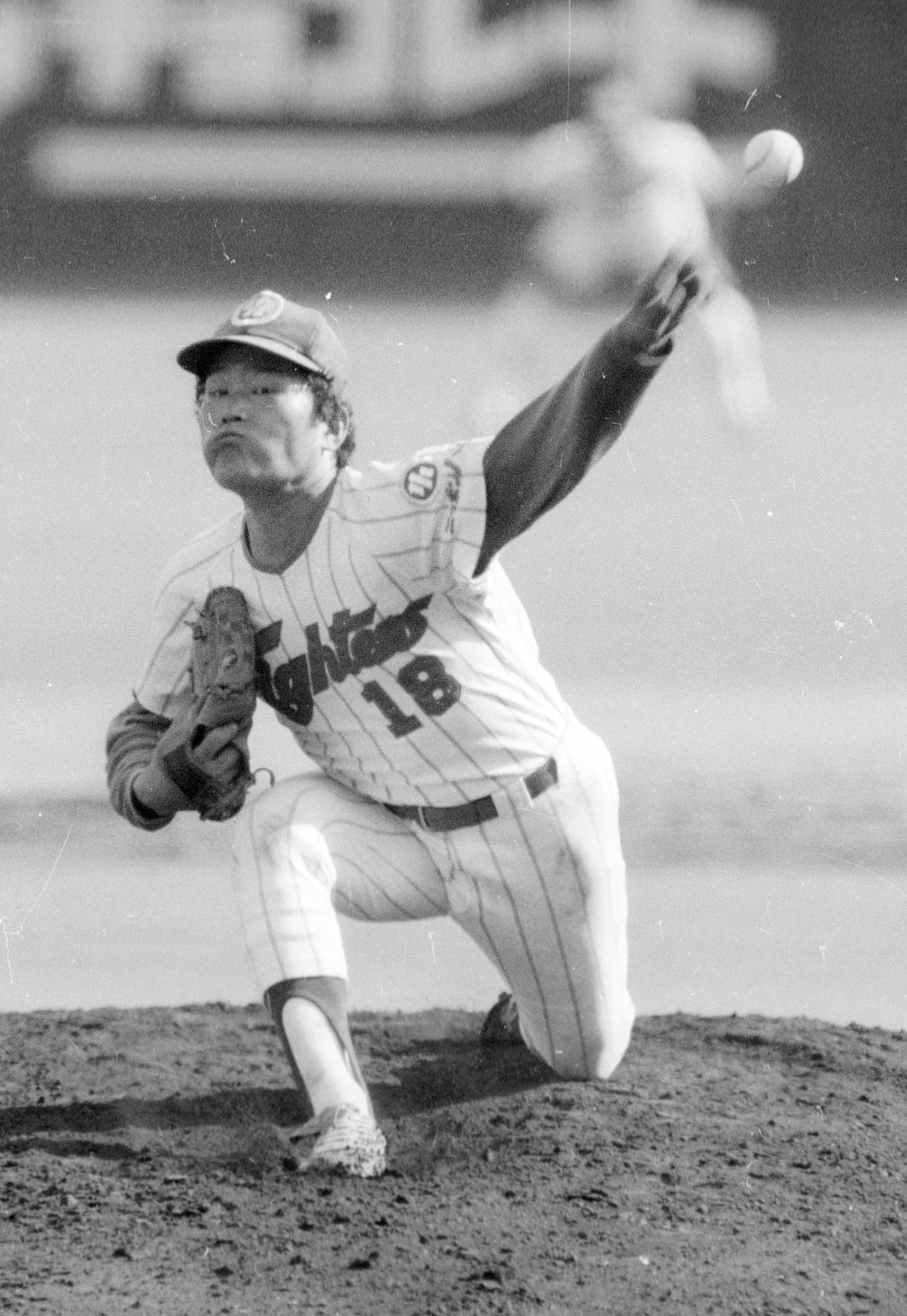 76年～83年まで18番を着けた高橋一三